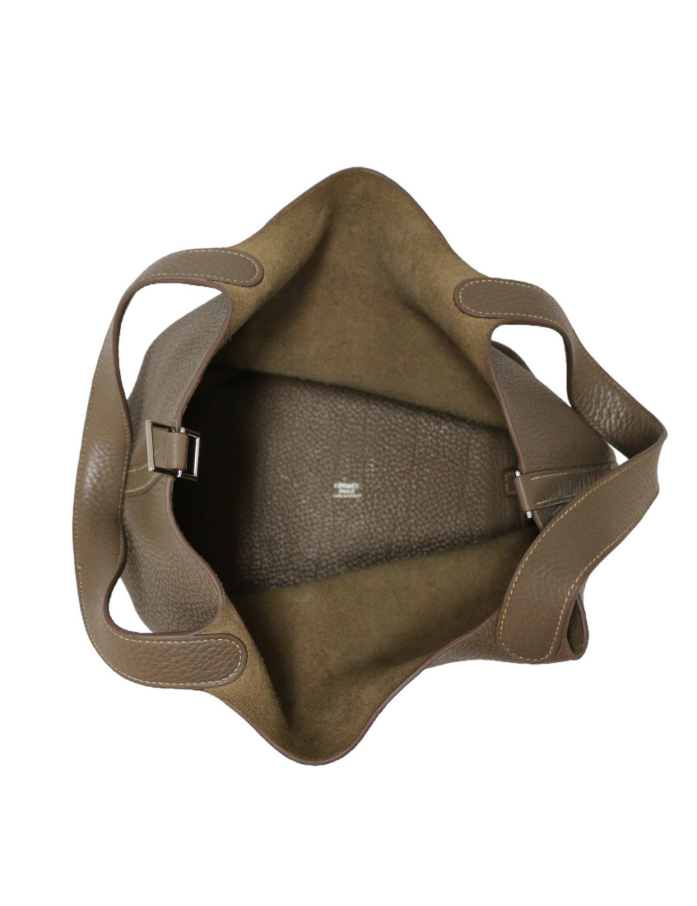 Sac HERMES Picotin 22 étoupe