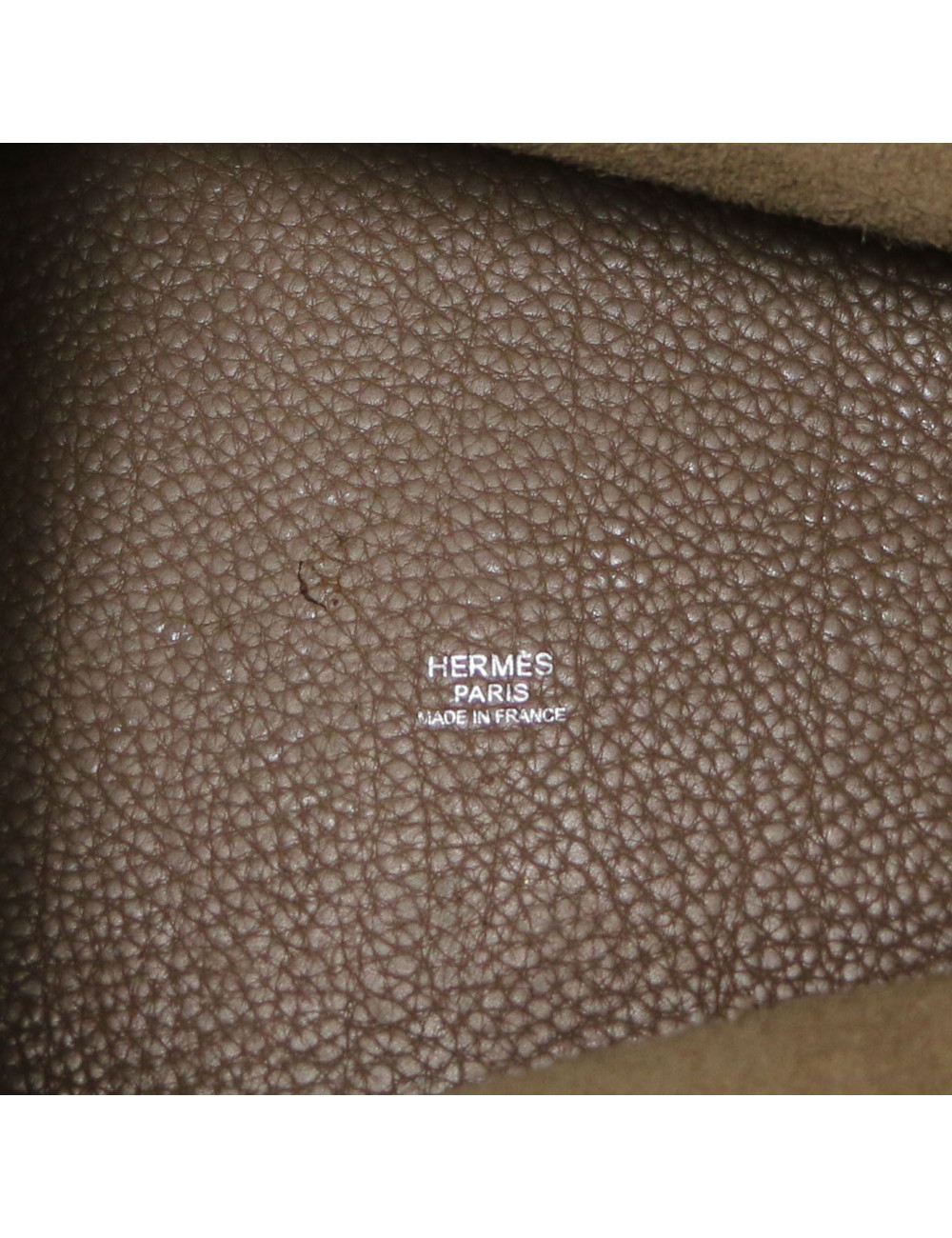 Sac HERMES Picotin 22 étoupe