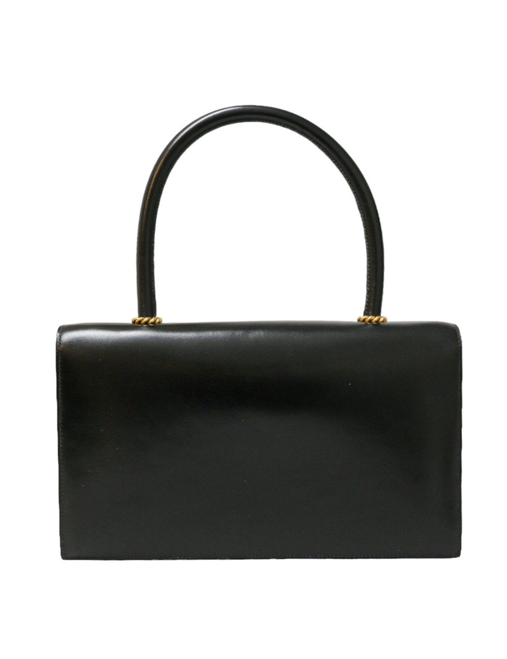 HERMES Vintage Escale bag in black Box calfskin
