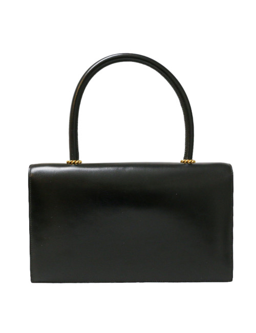 HERMES Vintage Escale bag in black Box calfskin
