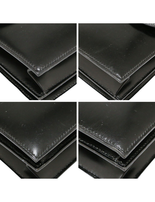 HERMES Vintage Escale bag in black Box calfskin