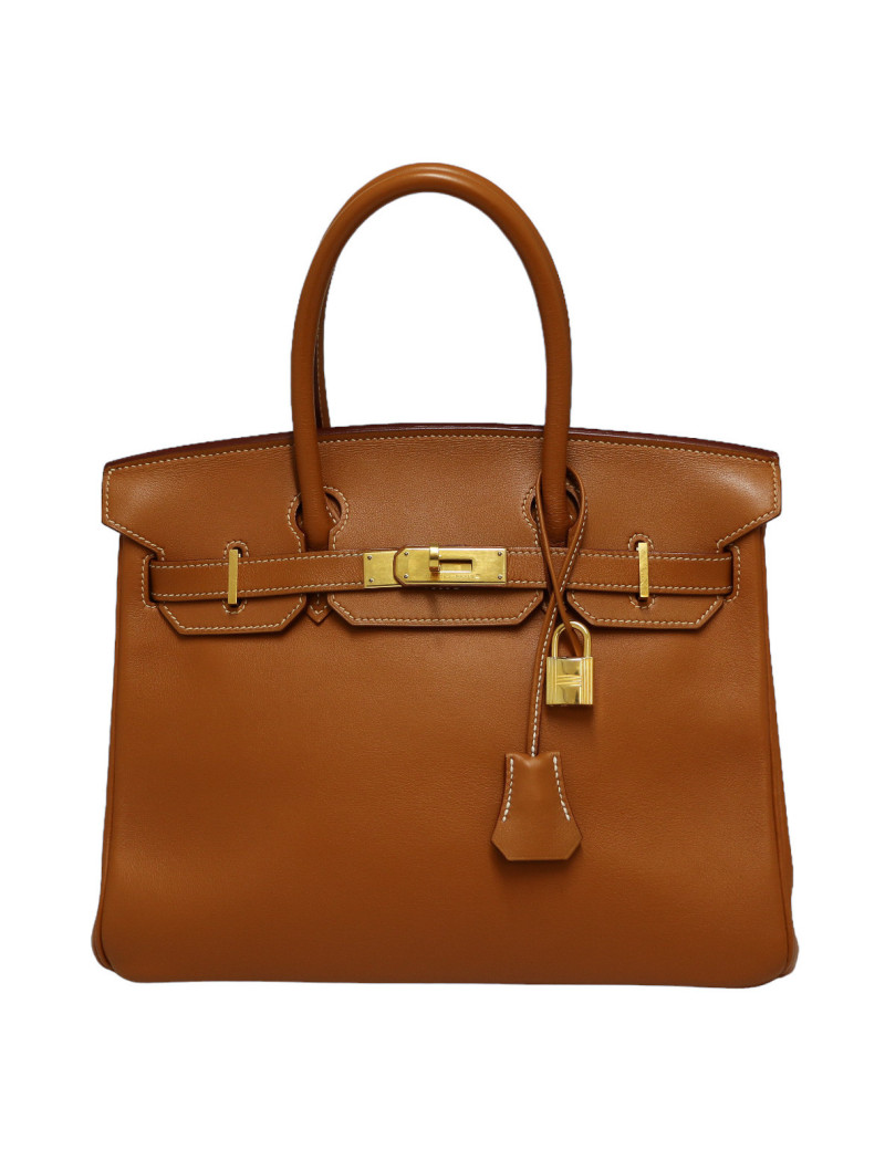 HERMES Birkin bag 30 Barénia leather