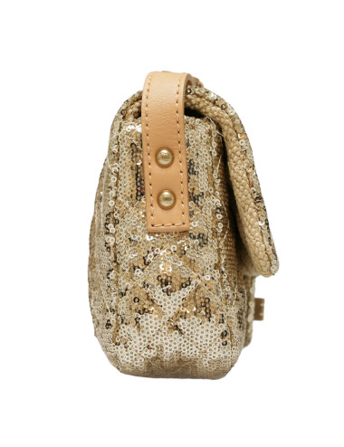 Timeless CHANEL sequins dorés 2