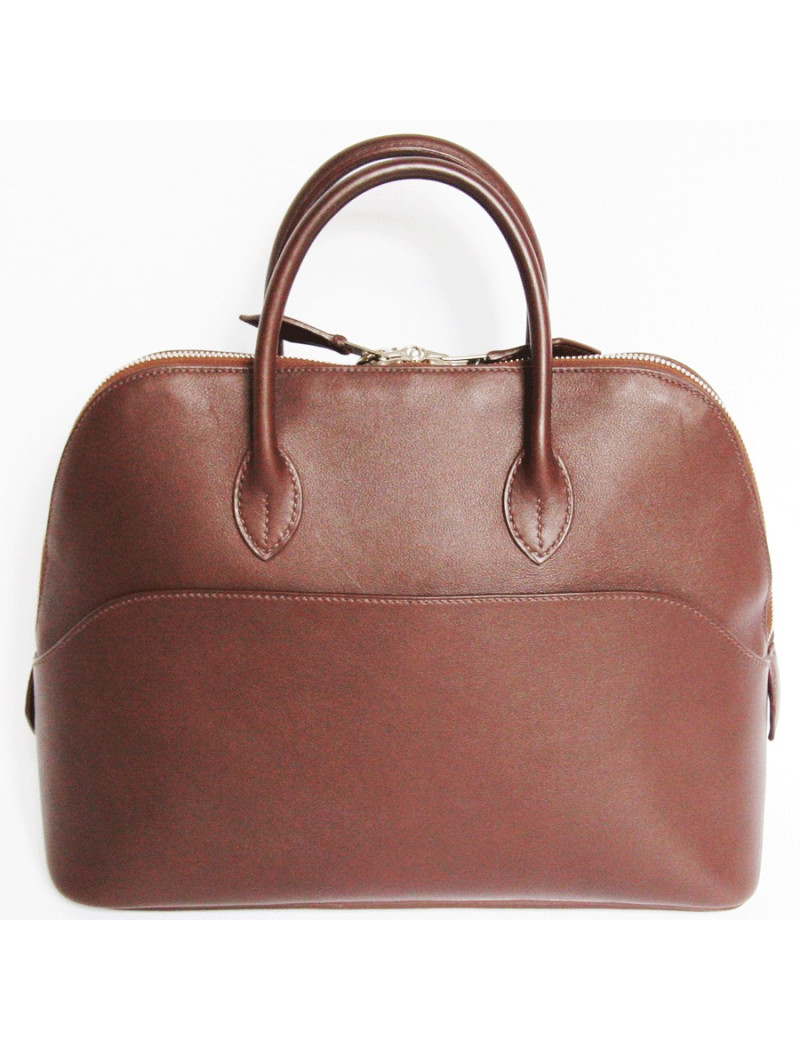 Sac HERMÈS Bolide marron 