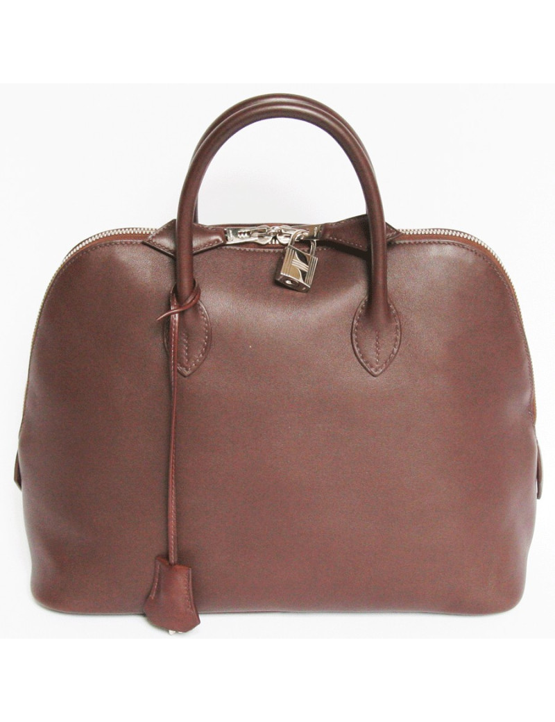 Sac HERMÈS Bolide marron 