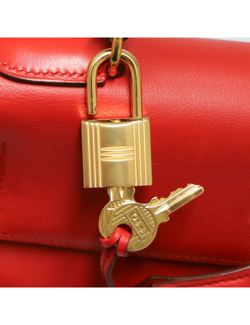 Sac Kelly 28 swift rouge