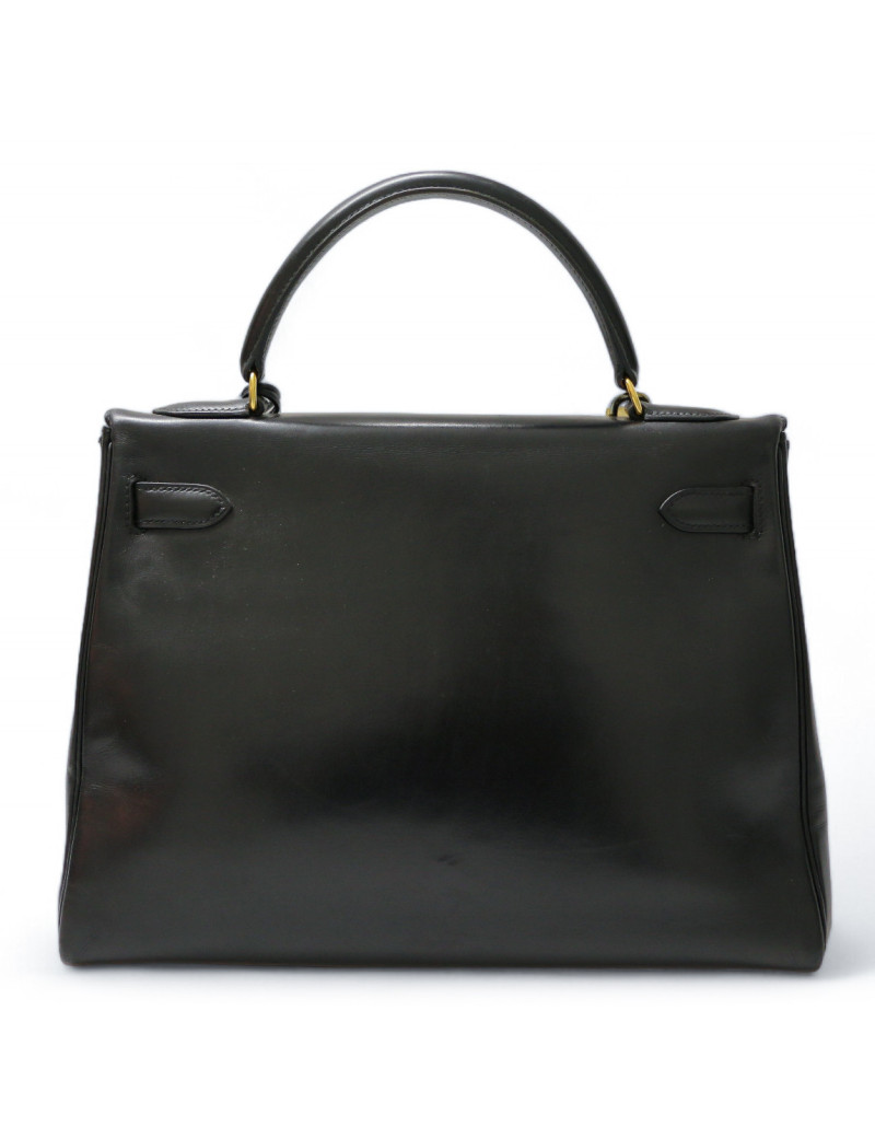 Kelly 32 HERMES box noir