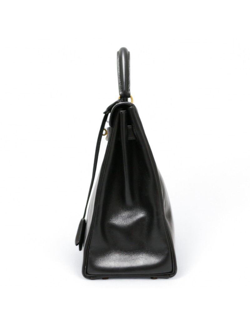 Kelly 32 HERMES box noir