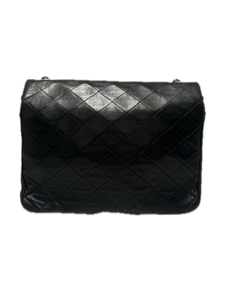 Sac CHANEL cuir matelassé noir