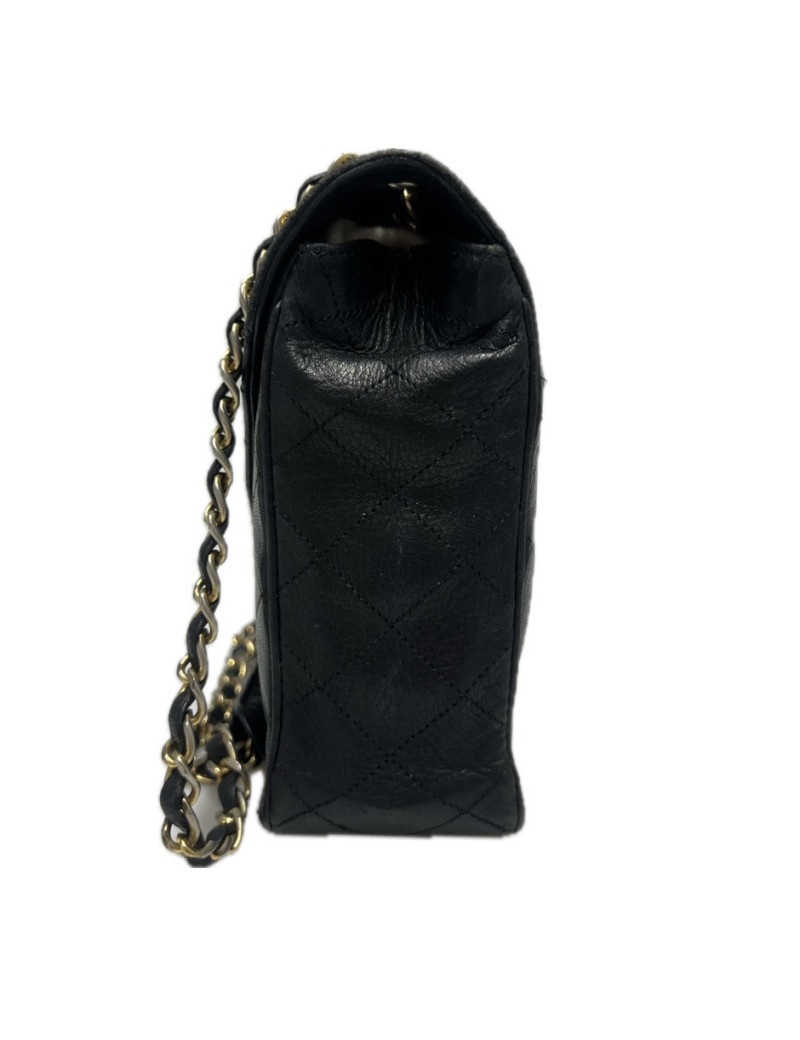 Sac CHANEL cuir matelassé noir