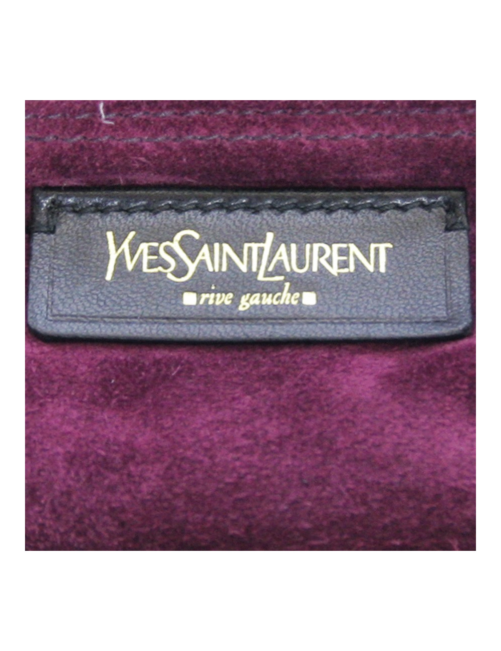 Sac Muse two YSL cuir façon croco