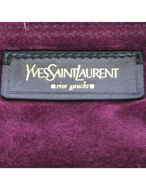 Sac Muse two YSL cuir façon croco