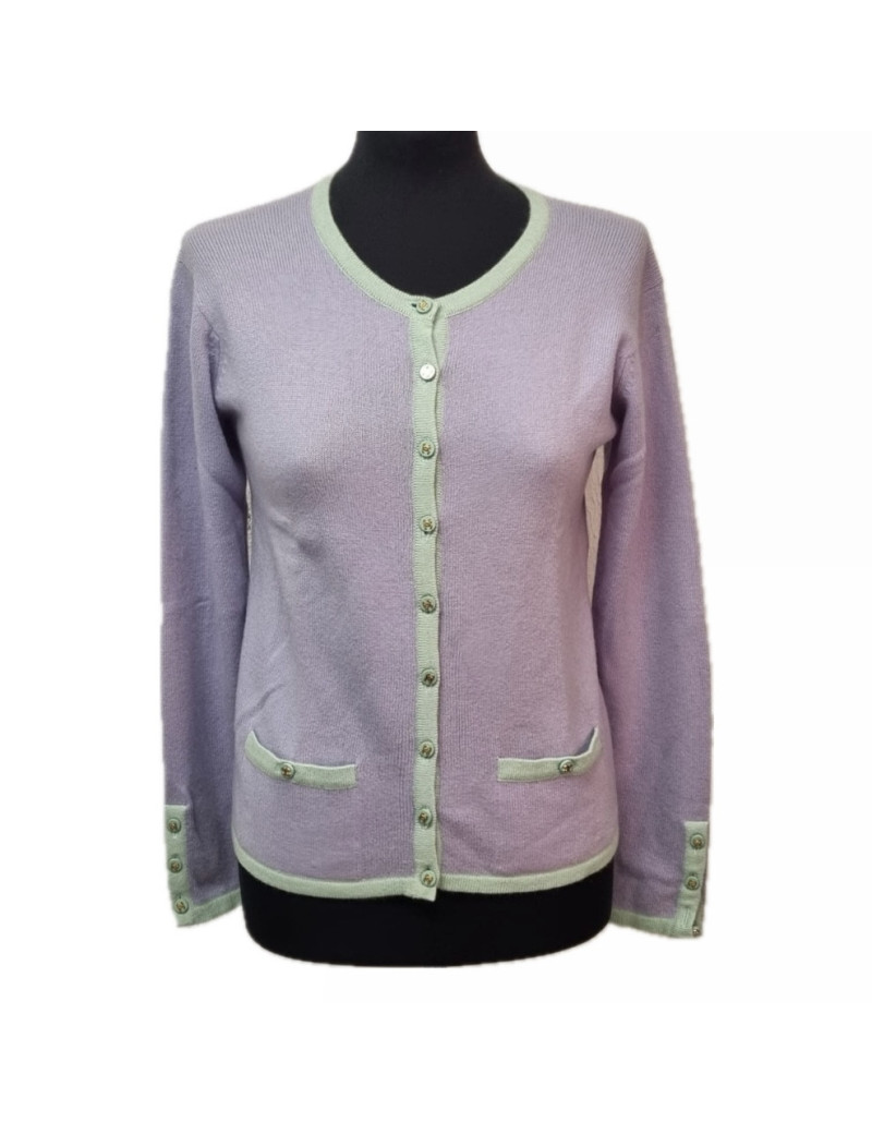 CardiganT40 CHANEL cachemire Vintage