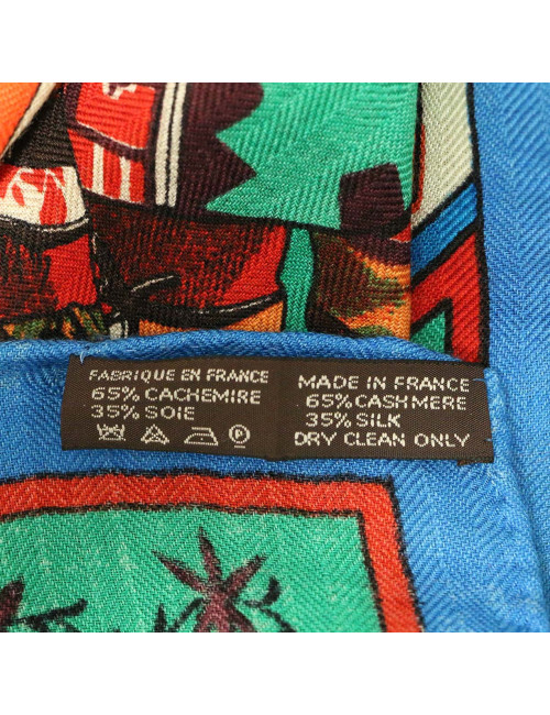 Châle HERMES Kachinas cachemire