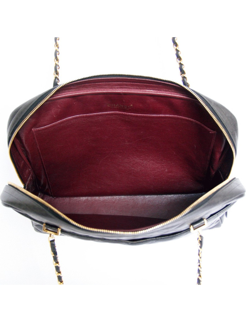 sac caméra CHANEL MM noir vintage