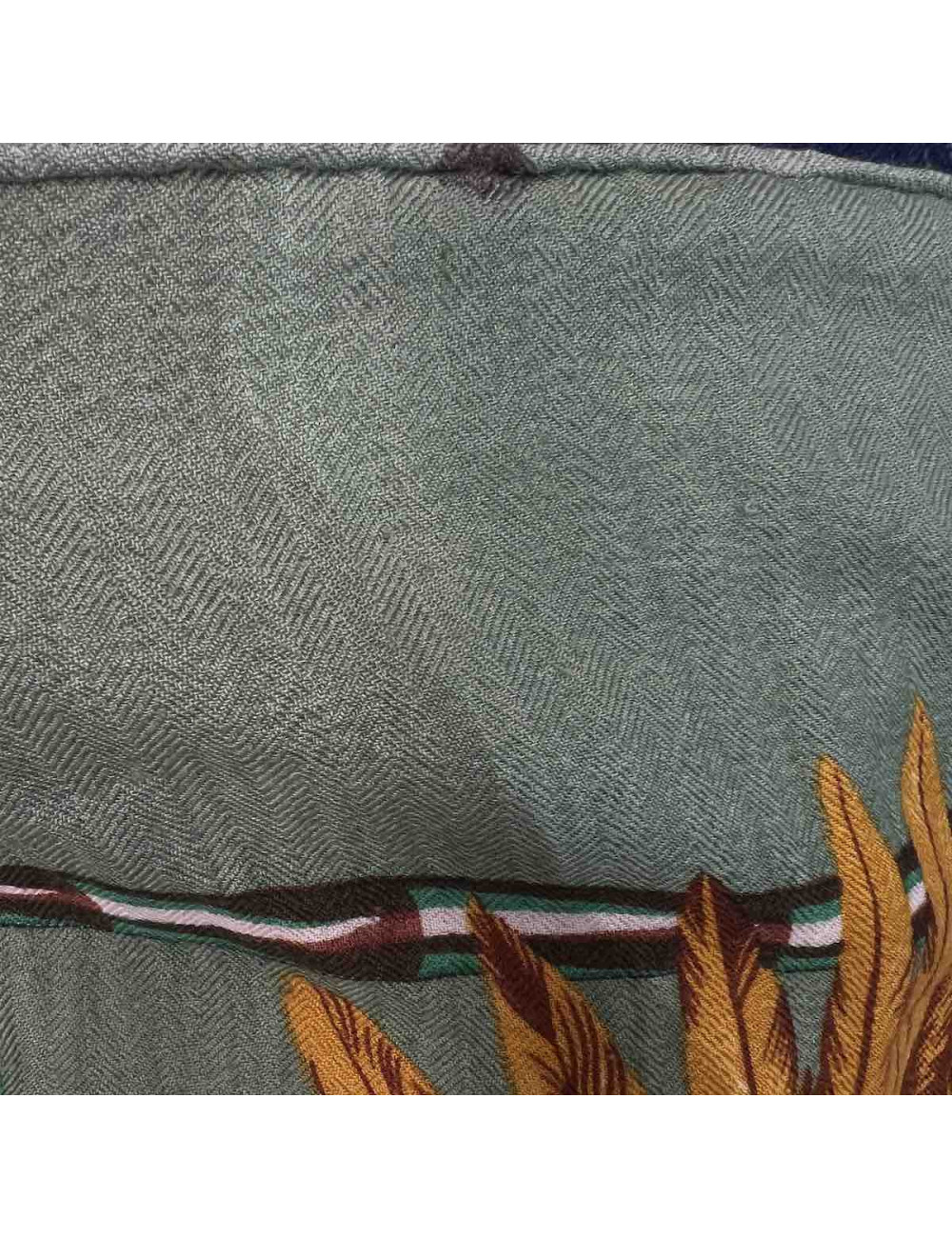 Châle HERMES Brazil vert