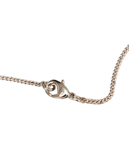 Collier CHANEL métal et cuir