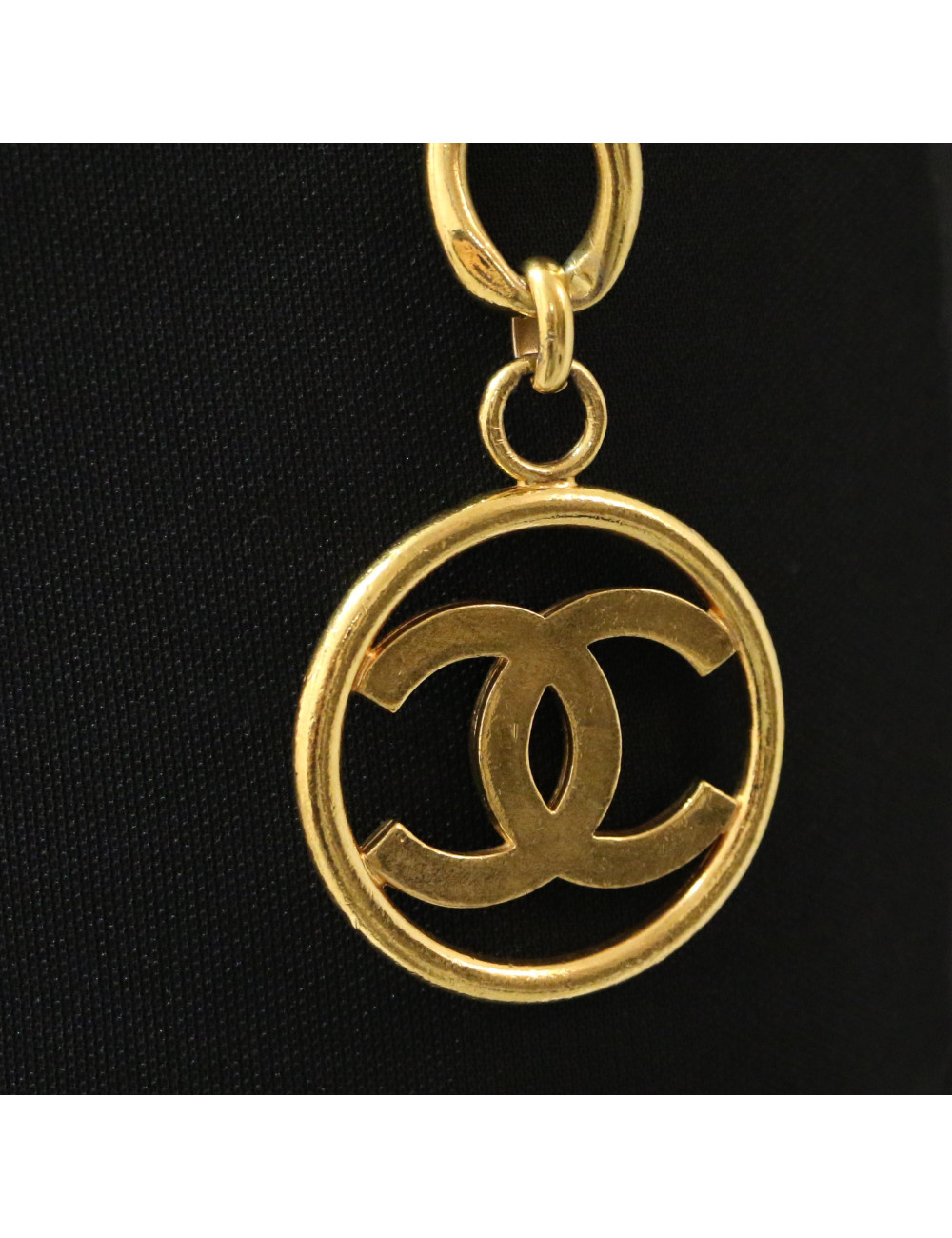 Ceinture CHANEL double rangs vintage