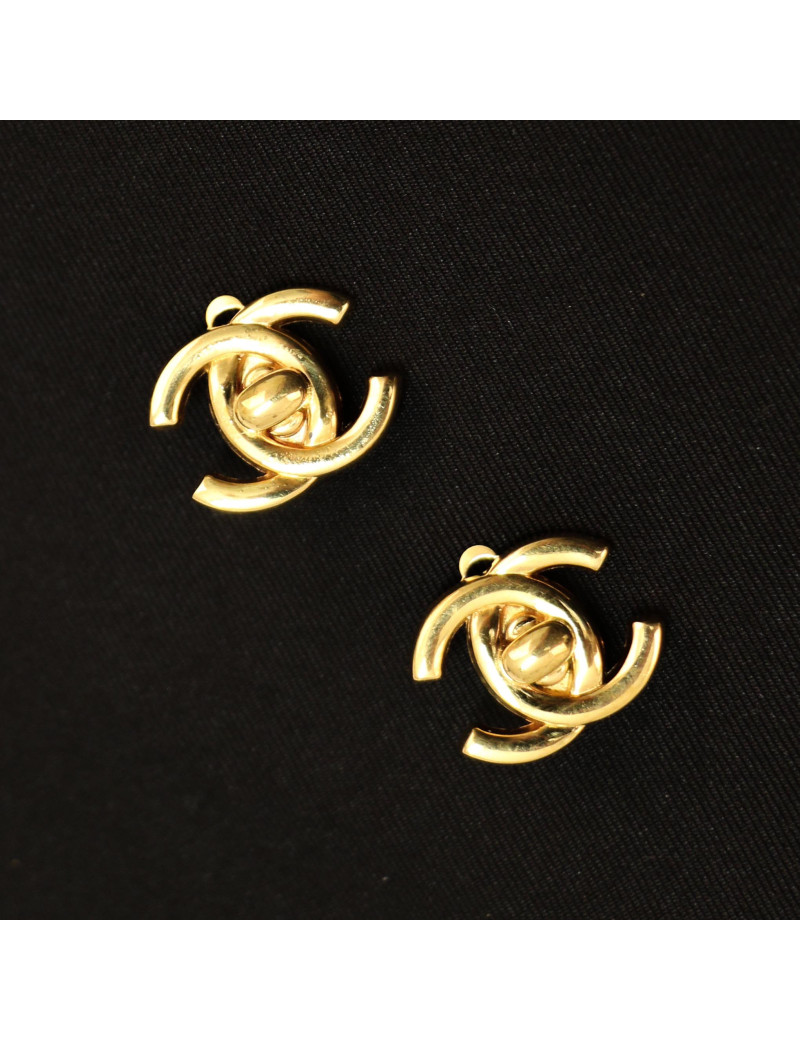Clips CHANEL Turnlock vintage