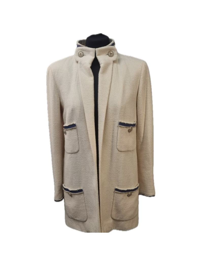 Veste T38 CHANEL tweed beige