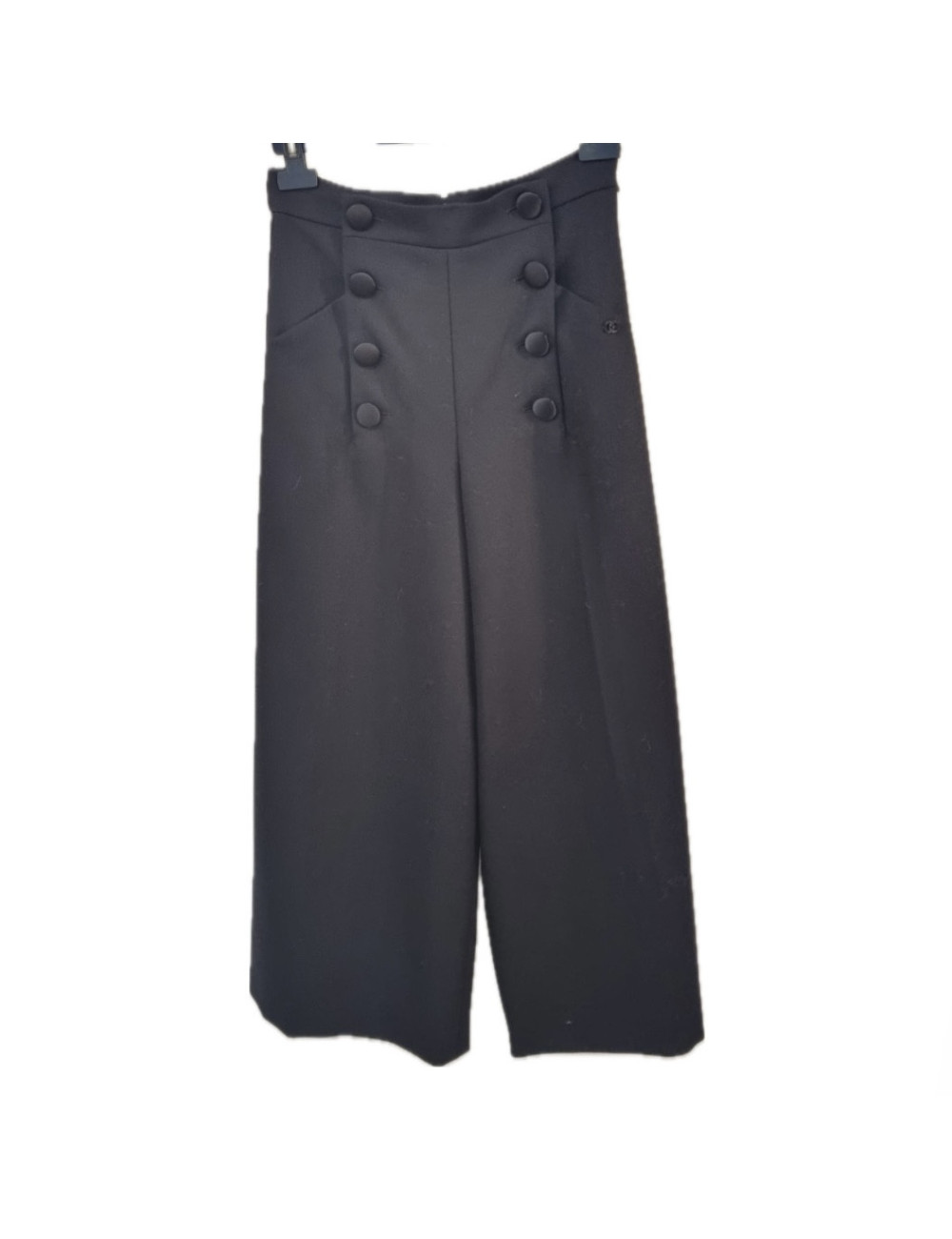 Pantalon T 36 CHANEL marin