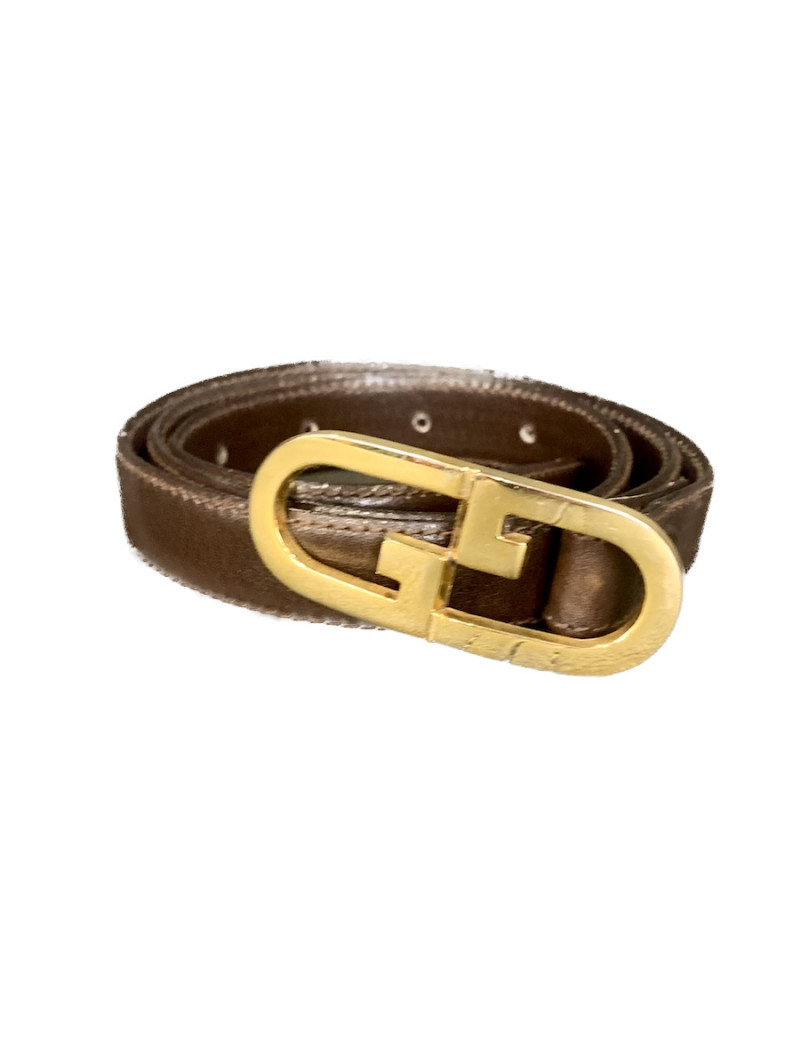 Ceinture GUCCI T 90 cuir marron