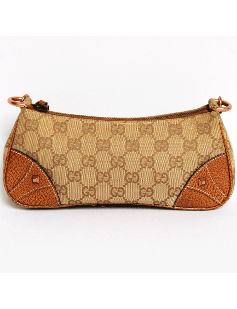 Mini sac GUCCI Marron monogramme 