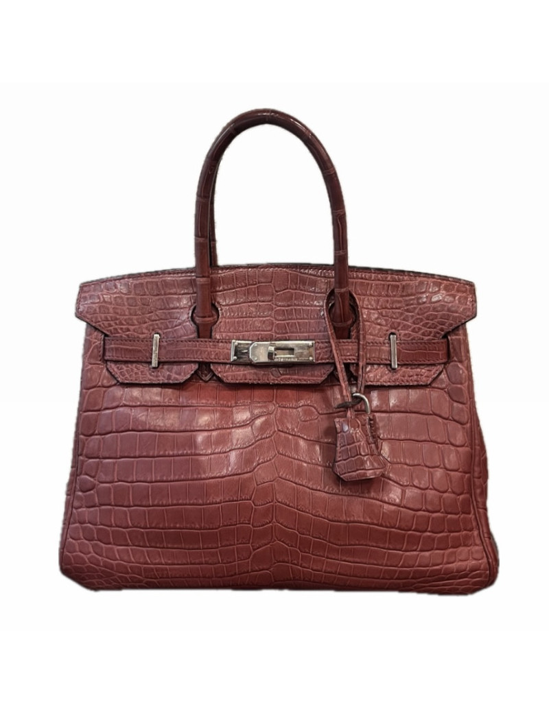 Birkin 30 HERMES vieux rose 