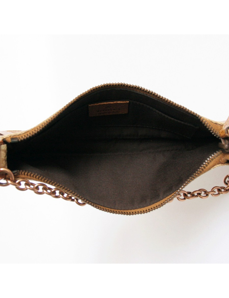 Mini sac GUCCI Marron à motif 