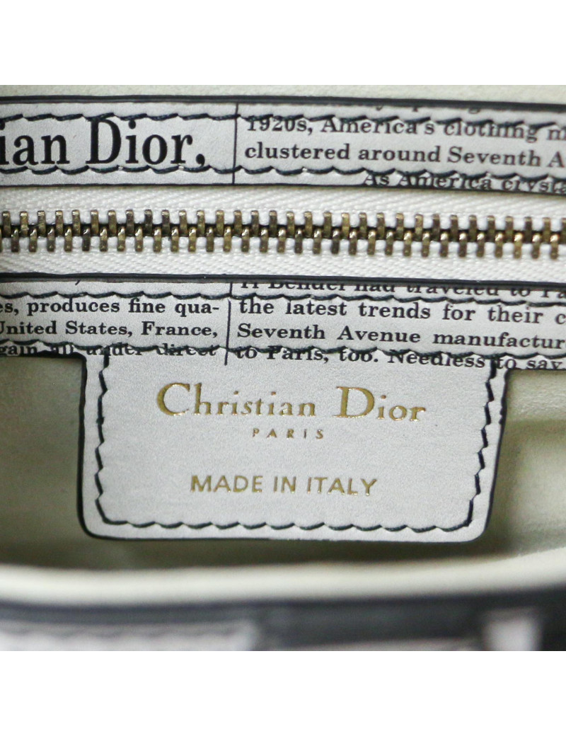 Saddle DIOR newspaper Galliano