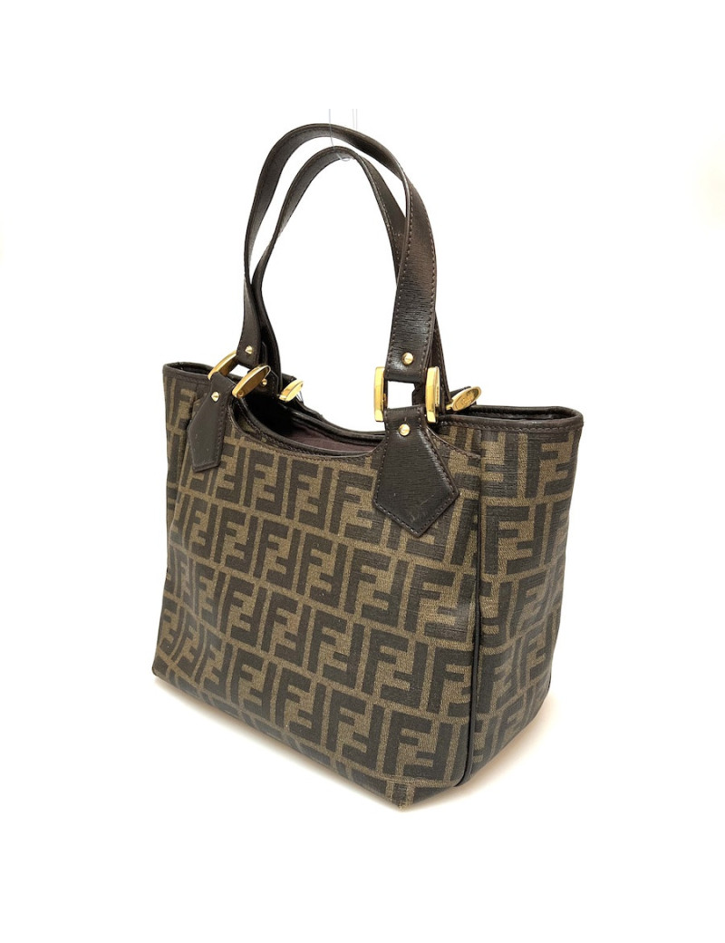 Sac FENDI toile monogramme marron