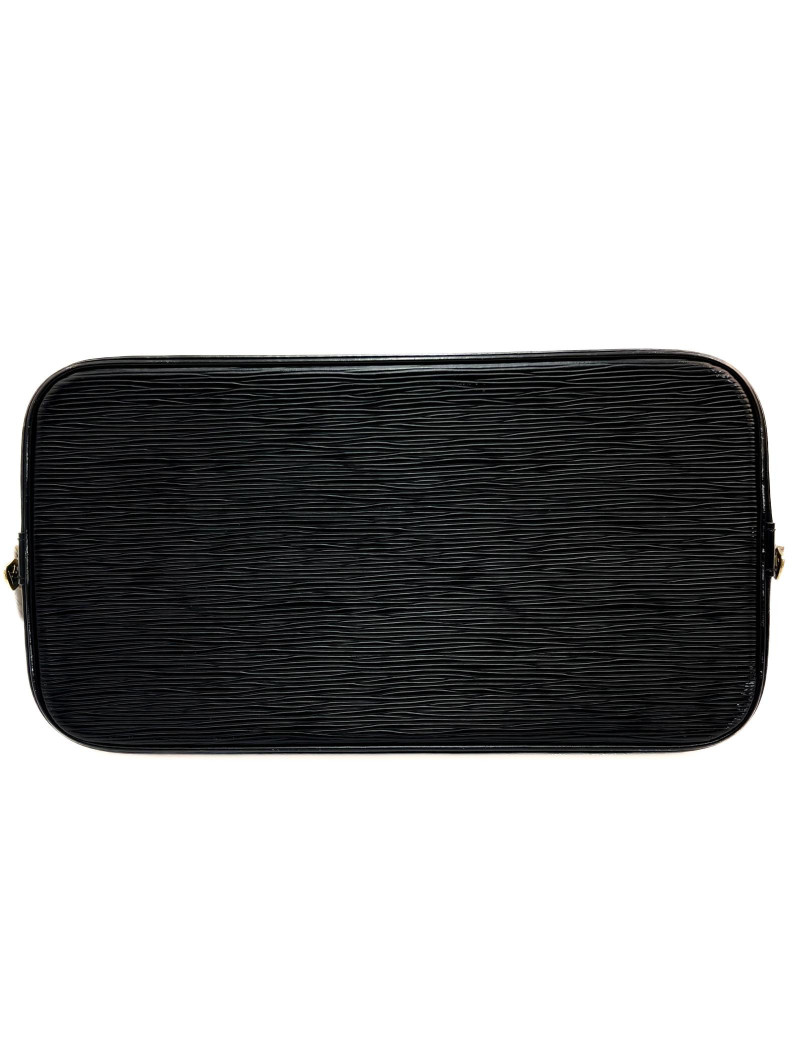 Sac Alma LOUIS VUITTON cuir Epi noir