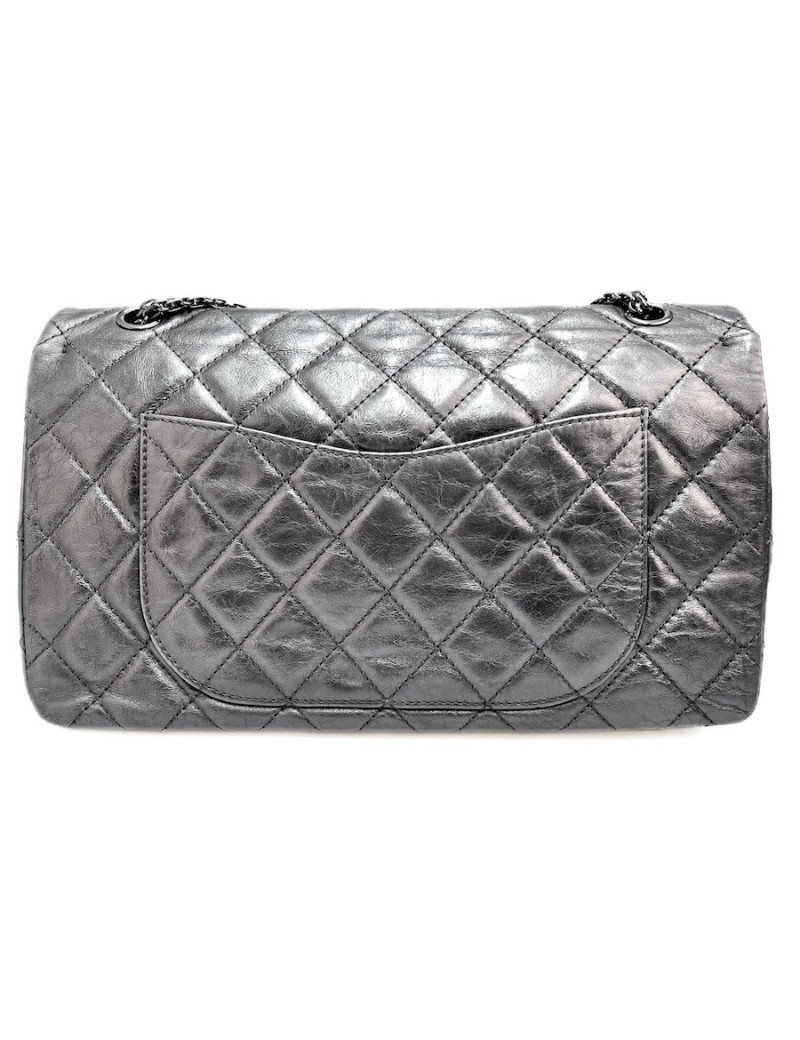 2.55 CHANEL gris métallisé