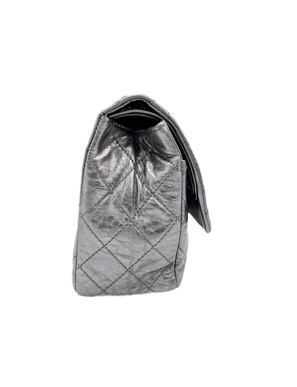 2.55 CHANEL gris métallisé