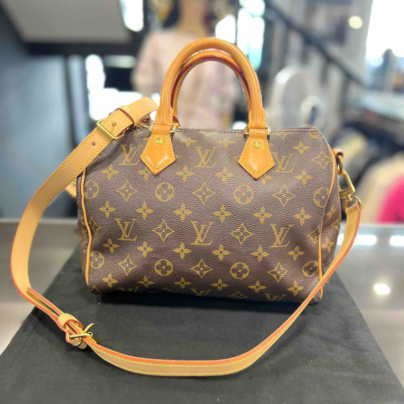 Sac Speedy 25 bandoulière LOUIS VUITTON Monogram - Main Image