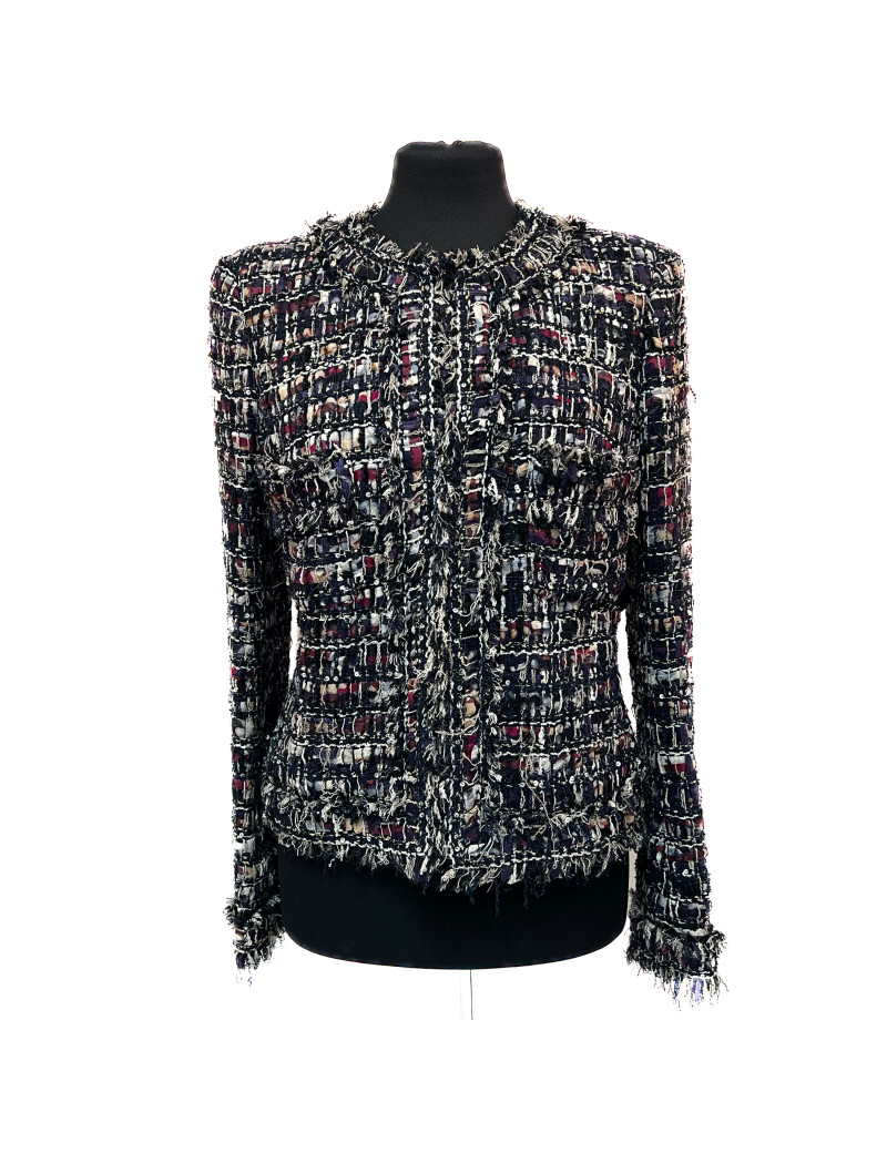 Manteau T38 CHANEL tweed Lesage