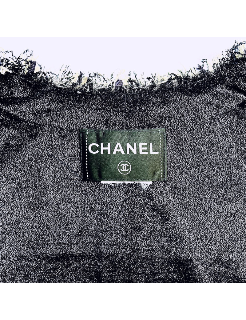 Manteau T38 CHANEL tweed Lesage