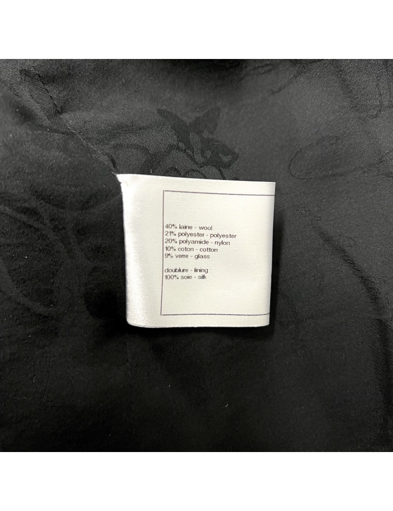 Veste classique CHANEL noire T46