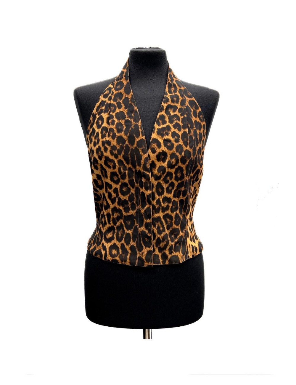 Haut LOLITA LEMPICKA motifs léopard