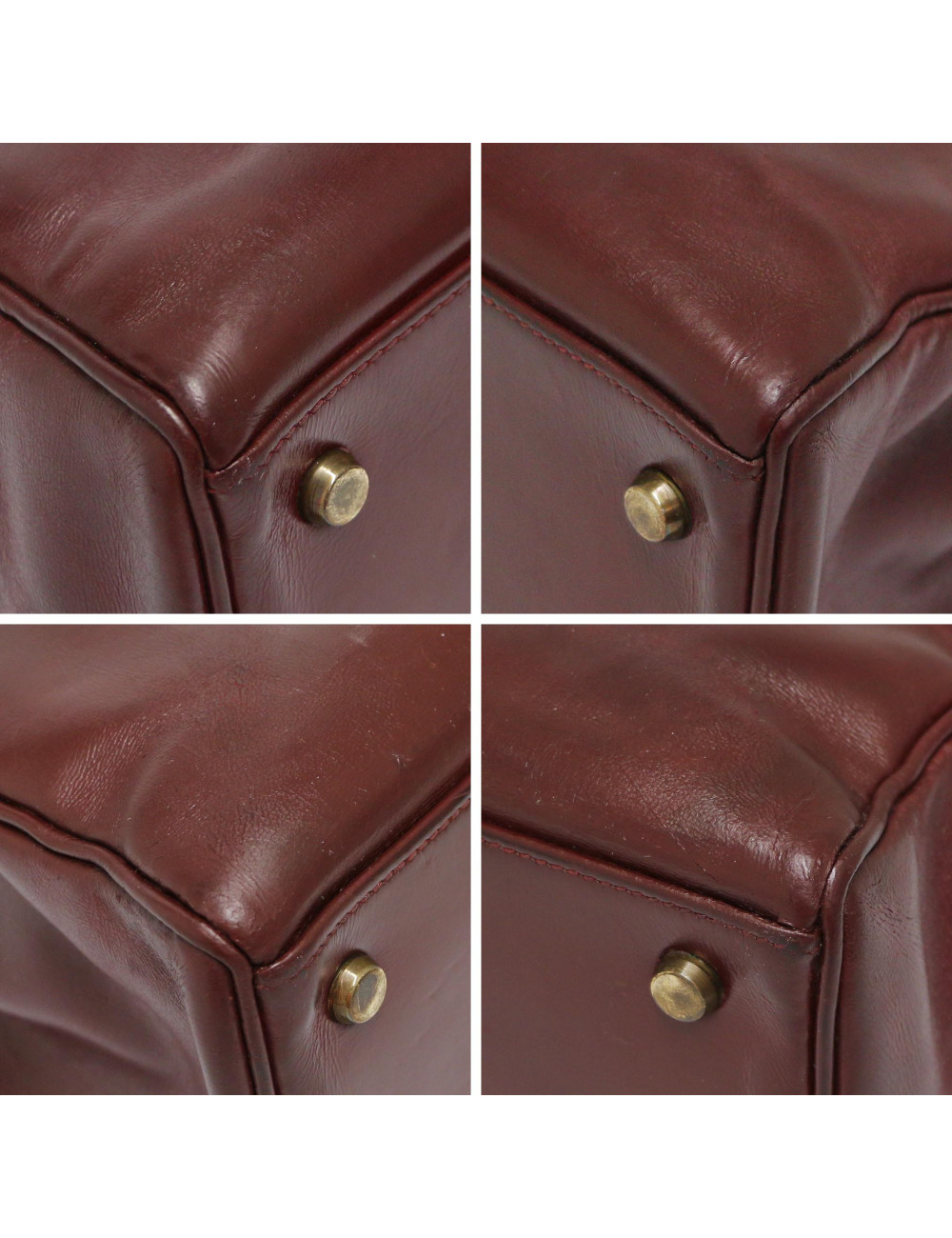 Sac HERMES Kelly 32 rouge H Vintage