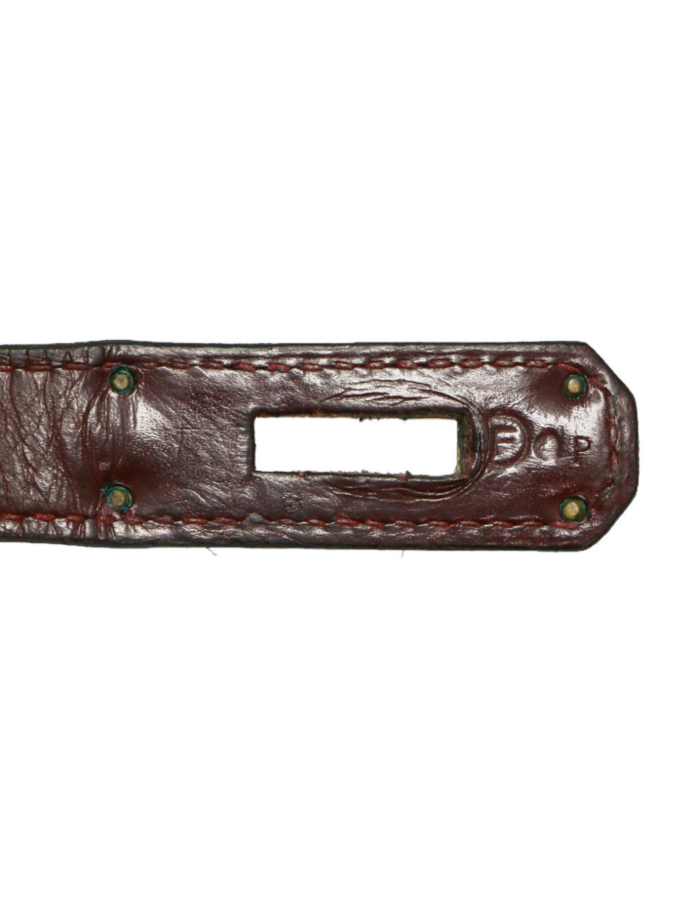 Sac HERMES Kelly 32 rouge H Vintage