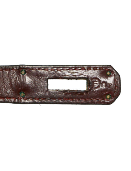 Sac HERMES Kelly 32 rouge H Vintage