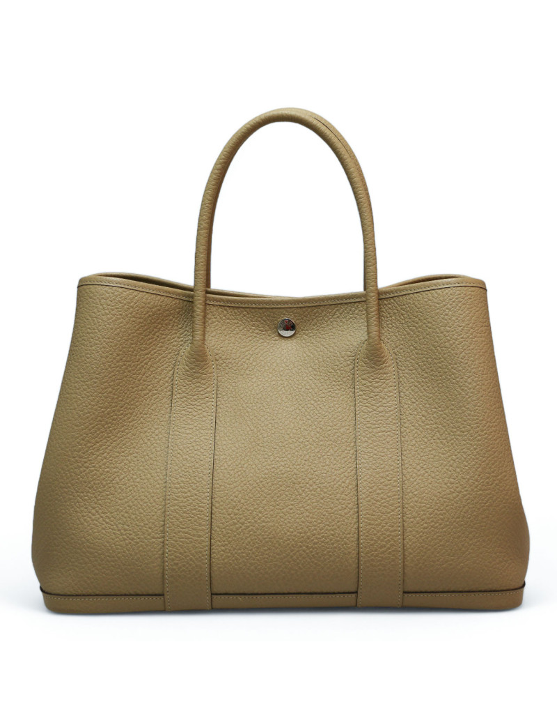 Sac Garden Party HERMES cuir