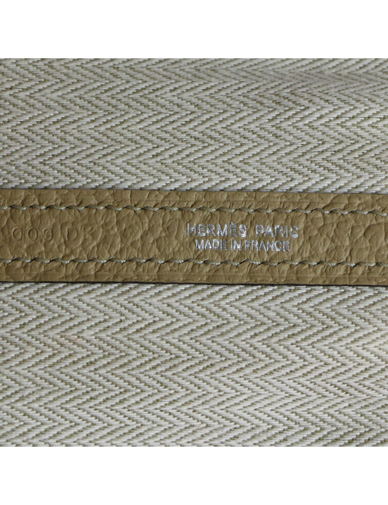 Sac Garden Party HERMES cuir