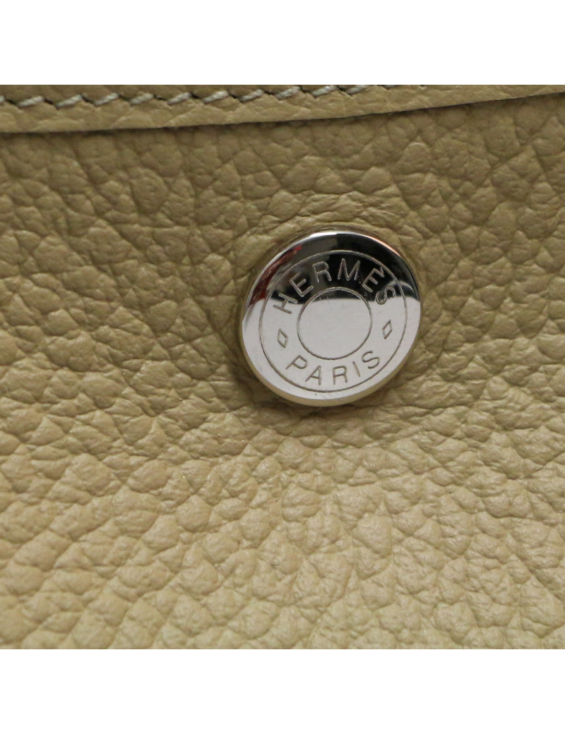 Sac Garden Party HERMES cuir