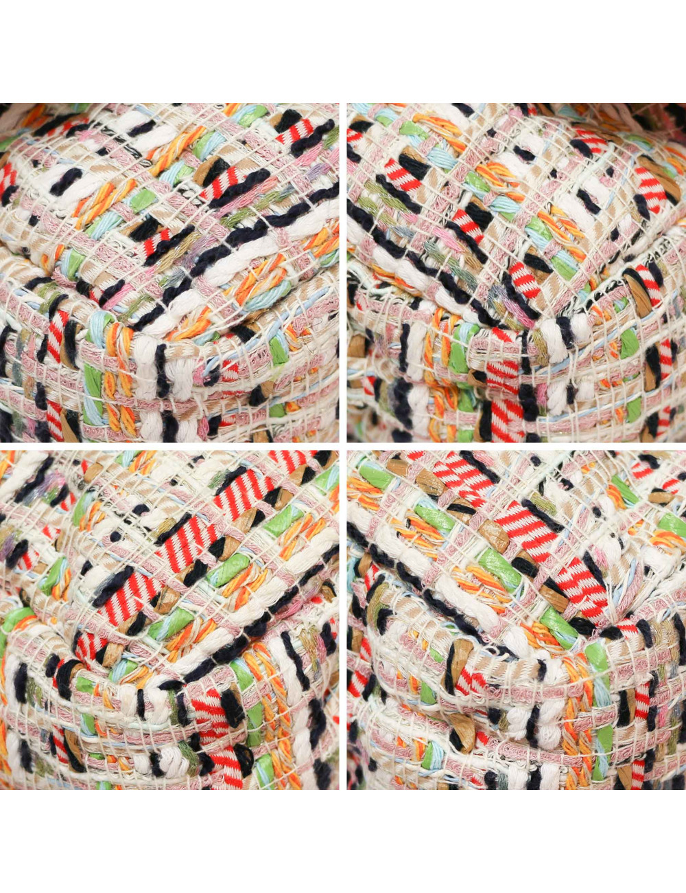 Sac Coco Cuba CHANEL tweed matelassé