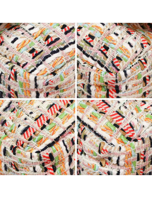 Sac Coco Cuba CHANEL tweed matelassé