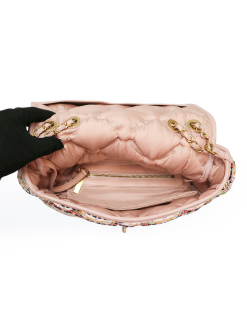 Sac Coco Cuba CHANEL tweed matelassé