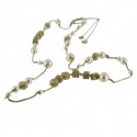 Necklace gold & Pearl CHANEL