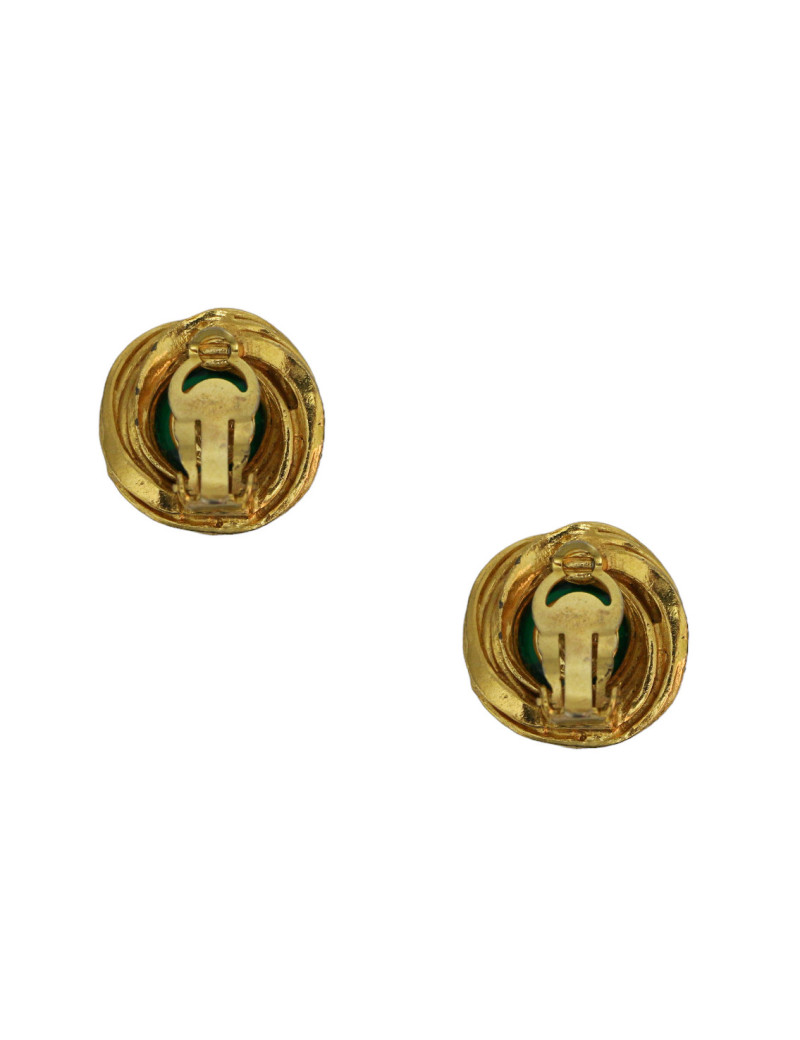 Clips vert CHANEL vintage